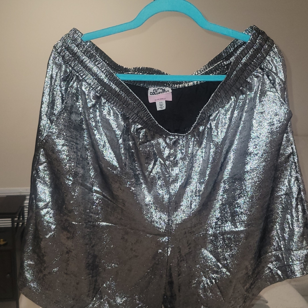 Future Collective Metallic Shorts